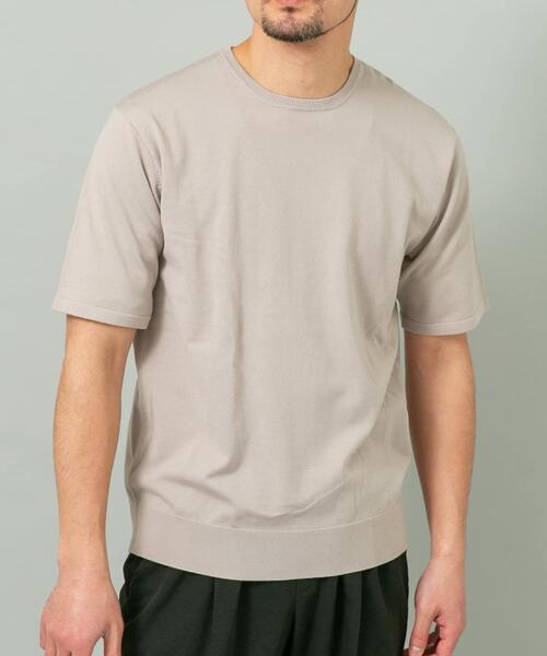 「URBAN RESEARCH ROSSO MEN」 半袖ニット LARGE ブルー系その他 メンズ_画像5