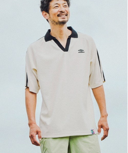 OFFSHORE（オフショア） シャツ 半袖 「Collaboration」UMBRO×OFFSHORE