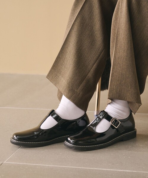 BEAUTY＆YOUTH UNITED ARROWS ローファー レザーライク Tストラップ