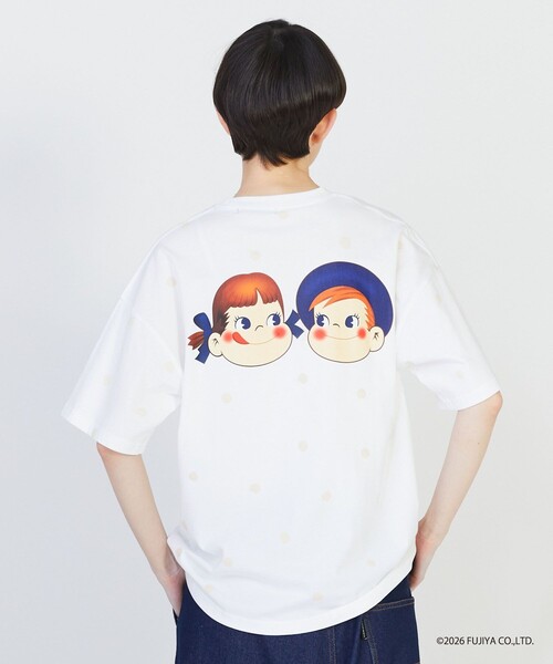 「FRAPBOIS」 「milky」半袖Tシャツ 2 ブラック レディース_画像3