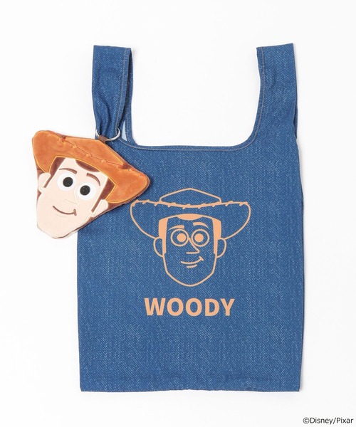 LOWRYS FARM　トイ・ストーリーポーチ付きエコバッグ LOWRYS FARM（ローリーズファーム） エコバッグ TOY STORY(トイ