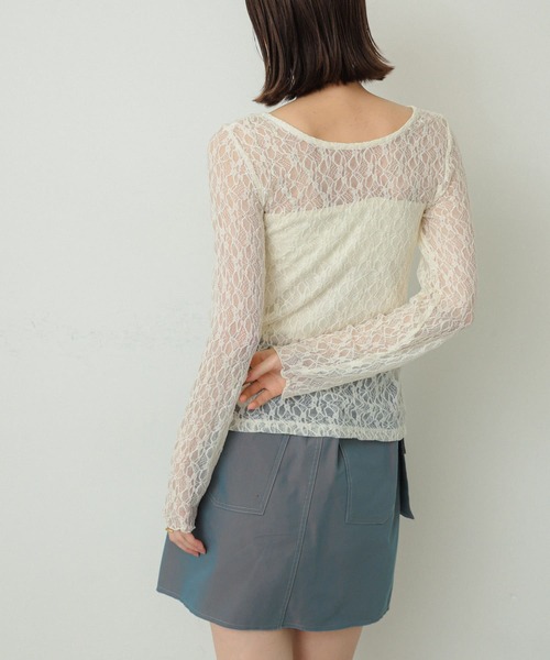 「SENSE OF PLACE by URBAN RESEARCH」 カーディガン ONE ネイビー レディース_画像4