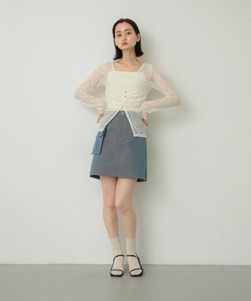 「SENSE OF PLACE by URBAN RESEARCH」 カーディガン ONE ネイビー レディース_画像5