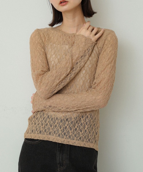 「SENSE OF PLACE by URBAN RESEARCH」 カーディガン ONE ネイビー レディース_画像6