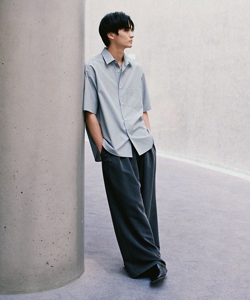 シャツNEW BASIC MICRO SPAN BOX H/S SH | JChere日本Yahoo雅虎代购