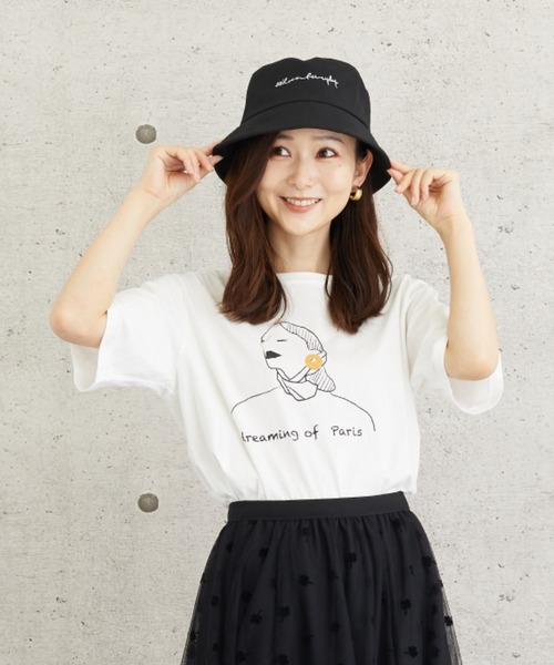 ALMO 帽子 ハット モノトーンロゴバケットハット「YC