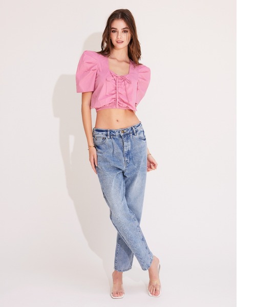 ALEXIA STAM（アリシアスタン） ブラウス シャツ Puff Sleeve Top
