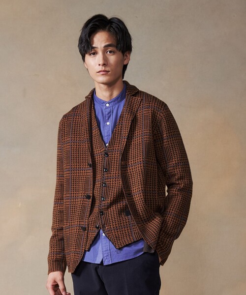 J.PRESS ウール KANEMASA ニットジャケット ブラウン M 日本製 J.PRESS ウール KANEMASA ニットジャケット ブラウン M 日本製 - メルカリ
