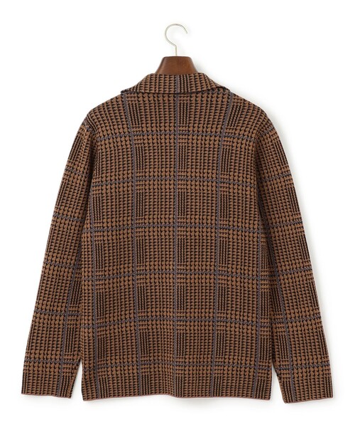 J.PRESS（J.プレス） カーディガン ダブルジャガードニットジャケット