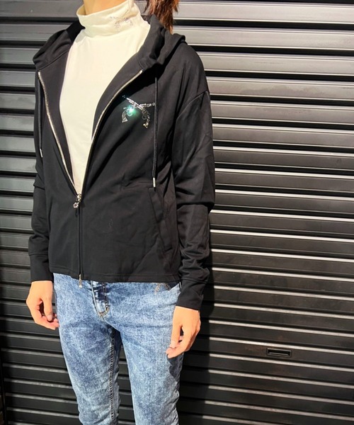 roar guns（ロアーガンズ） パーカー OVERSIZE HOODIE レディース