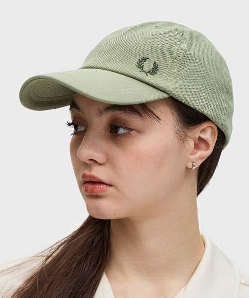 FRED PERRY キャップ 帽子 Pique Classic Cap／ピケキャップ