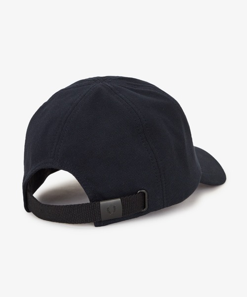 【フレッドペリー】ロゴキャップ ブラック FRED PERRY FRED PERRY（フレッドペリー） キャップ 帽子 Pique Classic Cap／ピケ