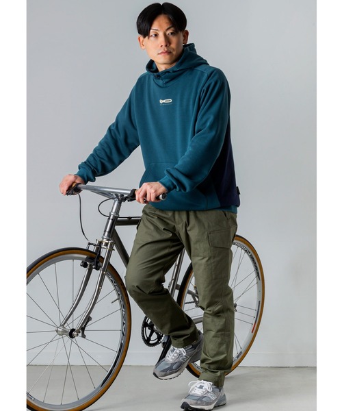 narifuri（ナリフリ） パーカー ハイネックプルオーバーパーカー