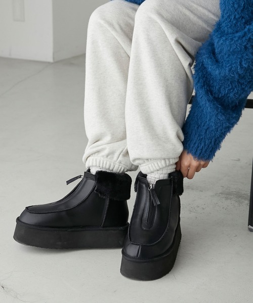 forksy.（フォルクシー） ブーツ 「forksy.」ボリュームソール