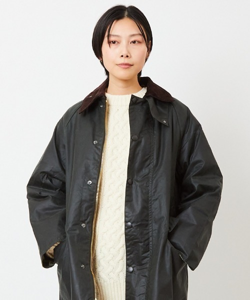 Barbour モッズコート ダークグレー