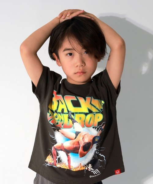 古着　Tシャツ キッズ CONVEX（コンベックス） tシャツ ヴィンテージ加工/ レスリング/WIDE-T