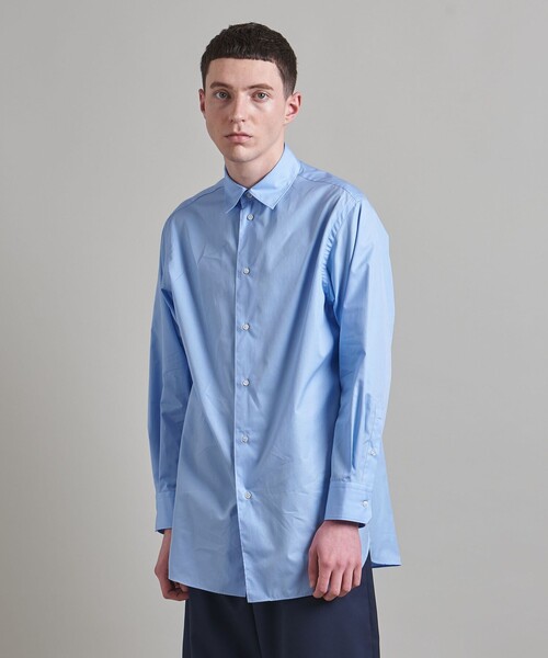 LOEFF 定番長袖シャツ 青 LOEFF 定番長袖シャツ 青