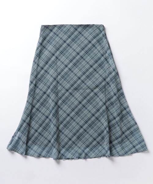 シフォンチェックスカート あいみょん着用 poet チェックシフォンロングスカート あいみょん着用最高 の