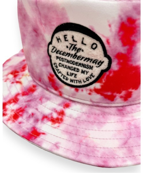 DECEMBERMAY（ディセンバーメイ） 帽子 ハット Tie dye art iridescent