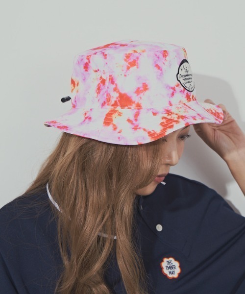 DECEMBERMAY（ディセンバーメイ） 帽子 ハット Tie dye art iridescent
