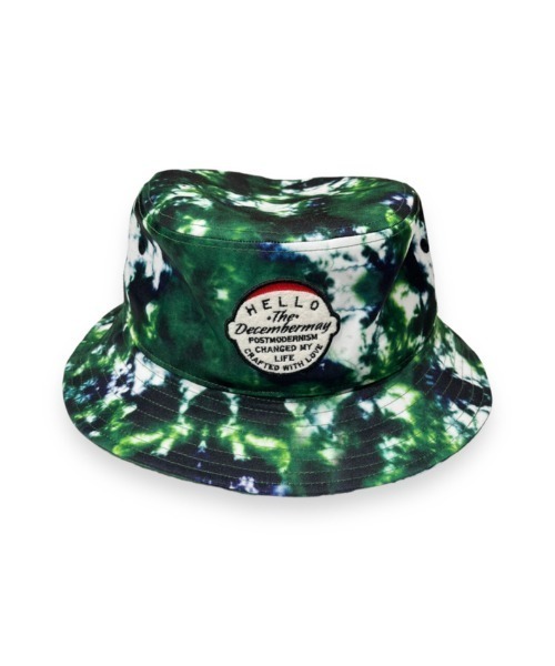 DECEMBERMAY（ディセンバーメイ） 帽子 ハット Tie dye art iridescent