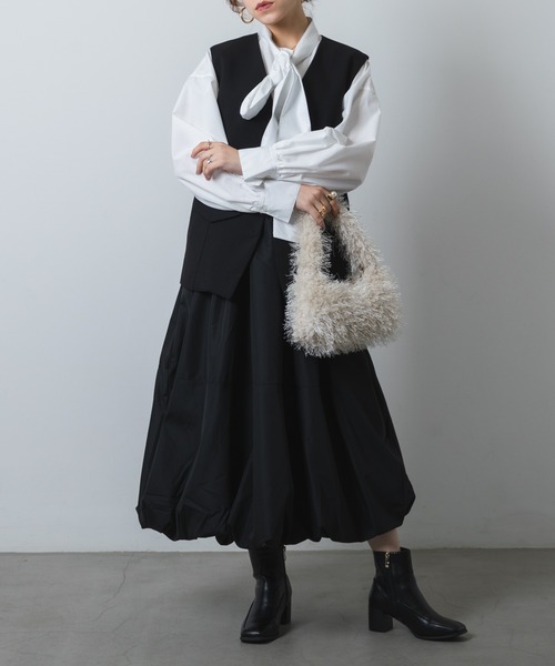 ベスト ジレ ノーカラージレ レディース : ZOZOTOWN Yahoo!店 - 通販