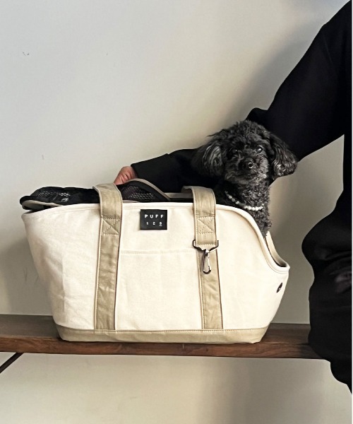 フリルトートバッグ（犬用キャリーバッグ、スリング）｜犬用品