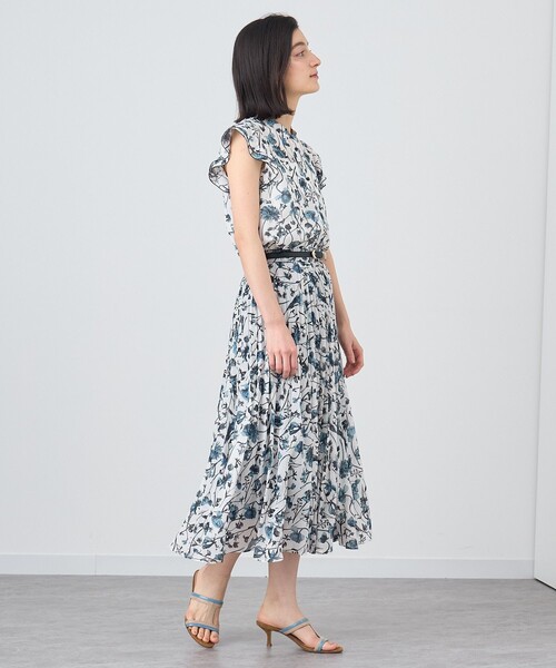 ANAYI（アナイ） スカート 「セットアップ対応商品」ボタニカルローン
