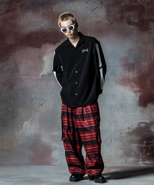 glamb（グラム） シャツ Skelton Shirt / スケルトンシャツ メンズ