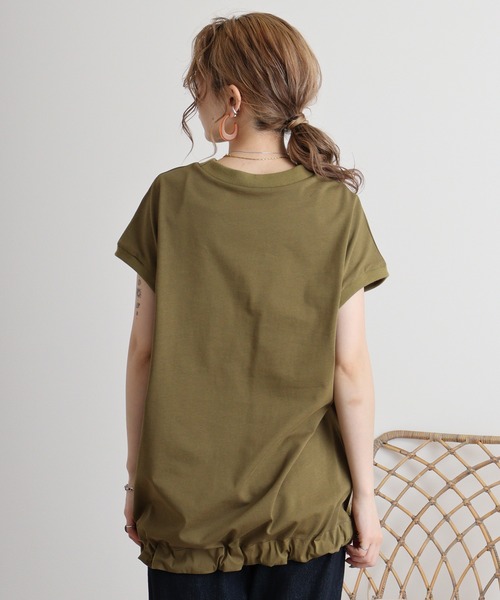 tシャツ Eglantine ドッキングカットソー レディース EGLANTINE tシャツ Eglantine ドッキングカットソー レディース