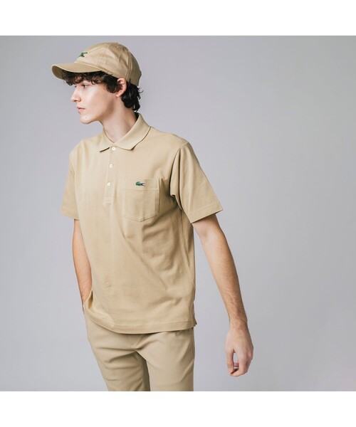 LACOSTE 「LACOSTE」 半袖ポロシャツ 4 ホワイト メンズ