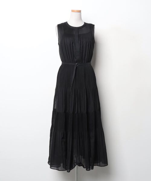 SNIDEL（スナイデル） ノースリーブワンピース 0 ブラック レディース