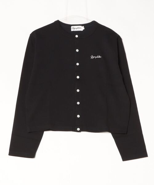 30%OFF ジムフレックス/Gymphlex クルーネックシャギーニットショートカーディガン 長袖 羽織り ショート丈 GY-D0098SGK レディース GYMPHLEX 30%OFF ジムフレックス/Gymphlex クルーネックシャギー