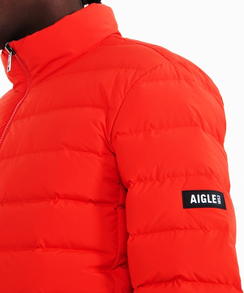 AIGLE ダウンジャケット ダウン 撥水 スタンドネック ダック