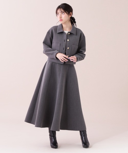 JILLSTUART FUR COLLAR PEACOAT