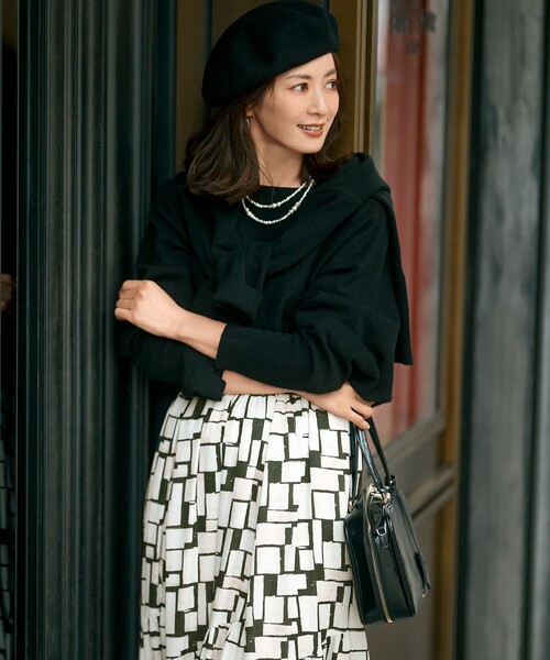 【Oggi12月号掲載/洗える】ピュアカシミヤ ニットカーディガン Oggi12月号掲載/洗える】ピュアカシミヤ ニットカーディガン
