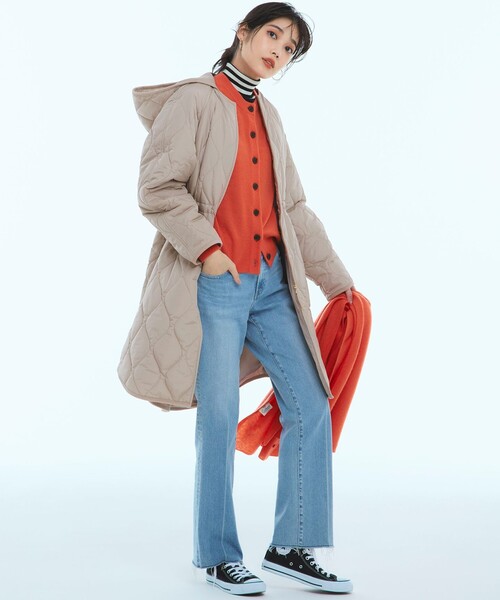 【Oggi12月号掲載/洗える】ピュアカシミヤ ニットカーディガン Oggi12月号掲載/洗える】ピュアカシミヤ ニットカーディガン