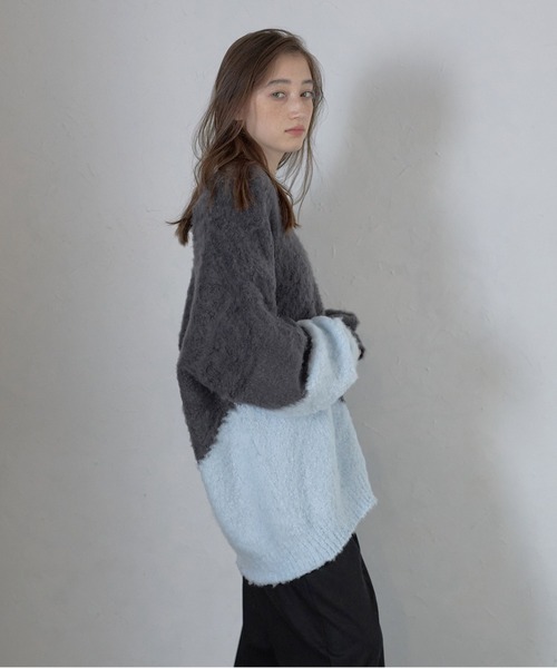 ニット・セーター Mentee Linen Round Knit (3color) ニット / KNIT – ファッション通販NNine（ナイン）