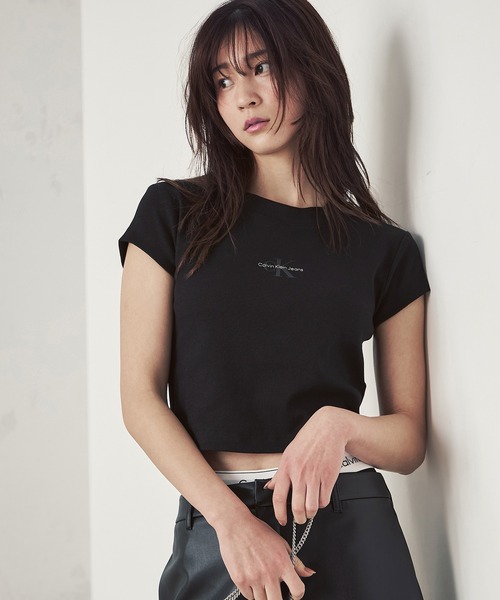   モノグラムロゴベビーTシャツ モノグラム ロゴ ベイビーTシャツ（Tシャツ/カットソー