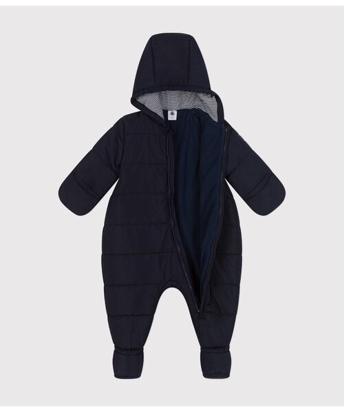 Petit Bateau 中綿入りカバーオールアウター PETIT BATEAU（プチバトー） カバーオール アウター カバーオール