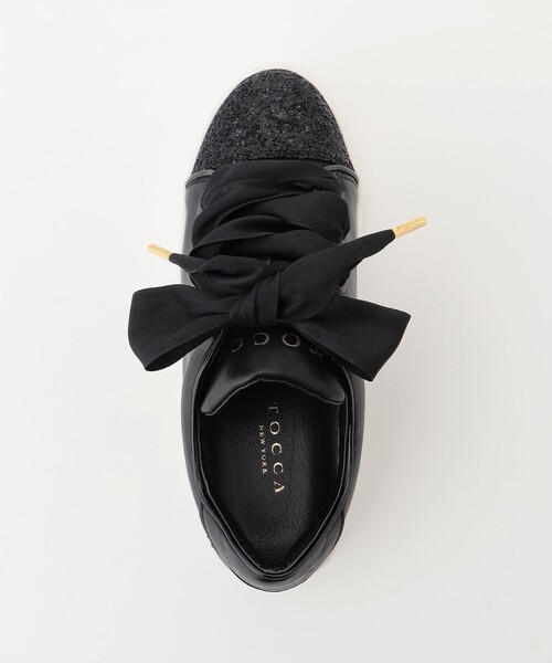 TOCCA スニーカー GLITTER TOE SNEAKERS レディース : ZOZOTOWN