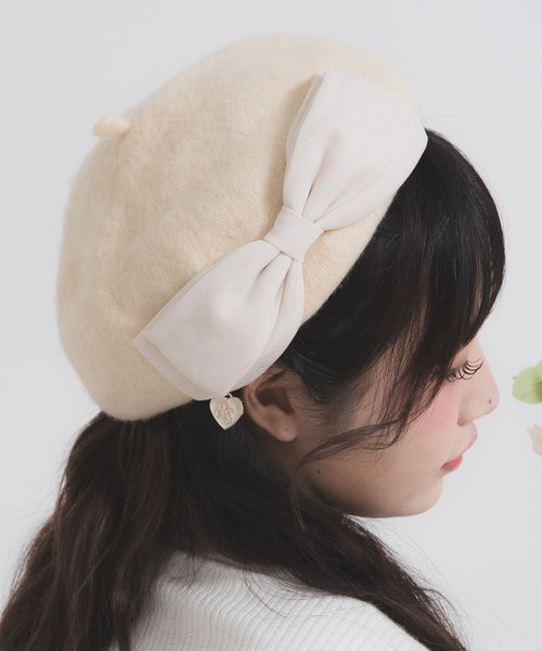 DearMyLoveRose（ディアマイラブローズ） 帽子 ベレー帽 RSハート