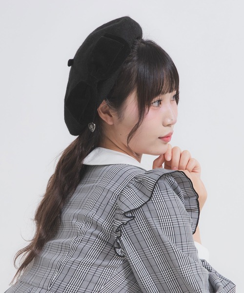 DearMyLoveRose（ディアマイラブローズ） 帽子 ベレー帽 RSハート