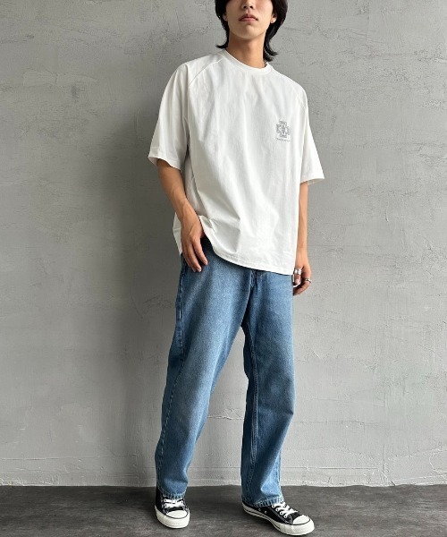 tシャツ 「PENDLETON/ペンドルトン」 別注 ドローコード付き ネイティブ柄ワンポイントロゴ刺繍Tシャツ レディース メンズ セール】[PENDLETON/ペンドルトン] 別注 ドローコード付き