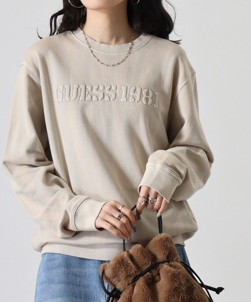 GUESS トレーナー スウェット めろでぃ MEN'S L/Slv Sweatshirt スウェット トレーナー | GUESS(ゲス) JAPAN
