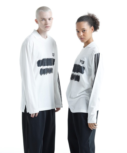 【国内即発】Y-3 U GFX LS TEE U GFX LS TEE Y-3│Y-3 ワイスリー
