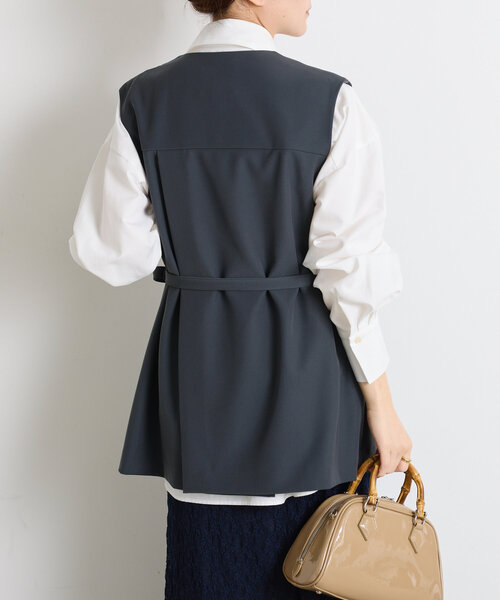 三連休限定価格。GACKT着用 ジレ agr COLLAGE GALLARDAGALANTE ベスト ジレ フレンチスリーブジレ