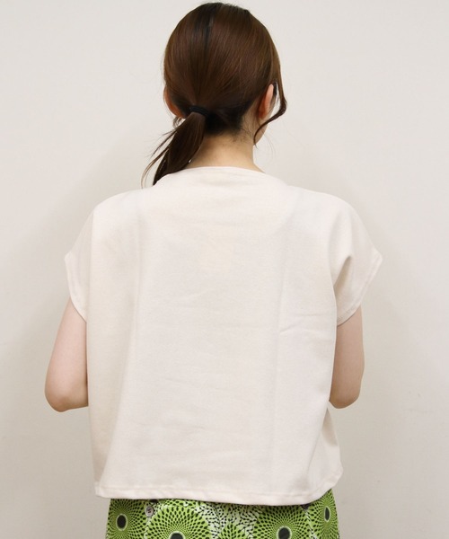 tシャツ ORCIVAL/オーシバル　フレンチスリーブボートネックプルオーバー　ソリッド　FRENCH SLEEVE BOATNECK P.O. SO ORCIVAL tシャツ ORCIVAL/オーシバル フレンチスリーブボート