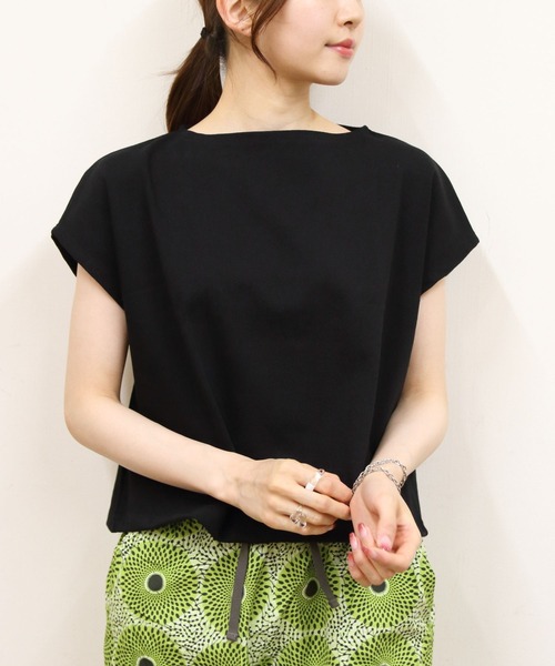 tシャツ ORCIVAL/オーシバル　フレンチスリーブボートネックプルオーバー　ソリッド　FRENCH SLEEVE BOATNECK P.O. SO ORCIVAL [オーチバル・オーシバル] W FRENCH SLEEVE BOAT NECK