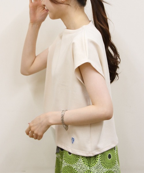 tシャツ ORCIVAL/オーシバル　フレンチスリーブボートネックプルオーバー　ソリッド　FRENCH SLEEVE BOATNECK P.O. SO ORCIVAL tシャツ FRENCH SLEEVE BOAT NECK P.O. フレンチ